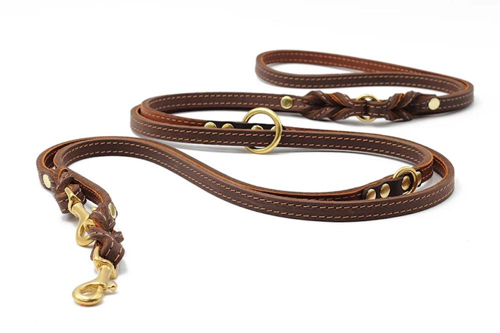 LEDERLEINE Klassik Premium braun- cognac | 3m |Maul Manufaktur